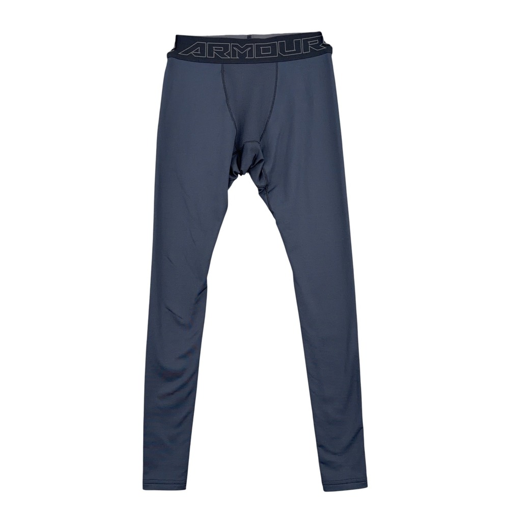 Under Armour ColdGear Compression Leggings Mens Medium Gray